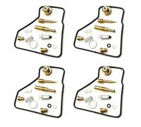 kit di riparazione Accessori Per Moto Kit Di Riparazione Carburatore Set Di Guarnizioni A Membrana 4x Per VF500C V30 Per Magna VF500F VF 500(Style B)