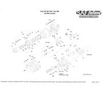 Kit di riparazione, albero a camme freno SAF 3 434 3652 00