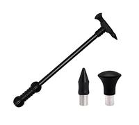 Kit di riparazione ammaccature martello con 2 teste di rimozione Tap Down Tools Fix Car Body Tools Kit