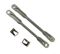 Kit di riparazione asta di spinta e presa per Fiat Punto 1999 - 2006 progettato per riparare il collegamento rotto del tergicristallo con parti in metallo e plastica