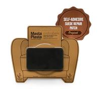 Kit di riparazione autoadesivo scamosciato - Divano, auto - Nero 10×6cm