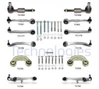 Kit braccio di controllo, sospensione ruota DELPHI TC1400KIT