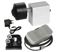 Kit di riparazione canna da pesca elettrica fai-da-te Applicatore rotante epossidico Micro avvolgimento Macchina epossidica Strumento di conversione asta esca Rivestimento colla