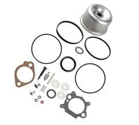 Kit di riparazione carburatore, 22 pezzi, compatibile con 796611/493640/398191/498260/492495, kit di ripristino delle prestazioni del motore (argento)