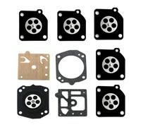 Kit di riparazione carburatore compatibile con Walbro K10-HD e K10HD, gruppo di ricambio per diaframma di misurazione del carburatore per Zama A015006, adatto per Stihl serie SR/BR/FS, Husqvarna 362