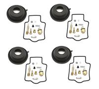 Kit Di Riparazione Carburatore Moto Per KAWASAKI, Per ZX1100 C1-C4, Per ZZR1100 D1-D5, Guarnizione Valvola Spillo, Vite Sfiato Carburatore Parti Riparazione(Colore 3)