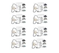 Kit Di Riparazione Carburatore Moto Per Yamaha YZF R6 600 1999-2002, Guarnizione Valvola, Vite Sfiato, Anello Tenuta, Ago Triangolare Carburatore Parti Riparazione(Colore 5)