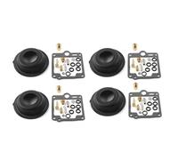 Kit Di Riparazione Carburatore Per Moto Per XJ750 MAXIM XJ 750 1985 4 Set Di Kit Di Revisione Carburatore, Guarnizioni A Diaframma Carburatore Ripara Il Kit Di Ricostruzione