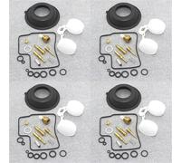 Kit Di Riparazione Carburatore Per Motocicletta Parte Ago Galleggiante Membrana Stantuffo VF700C VF700F VF700S VF750C Kit guarnizioni(44)