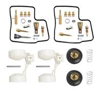 Kit di Riparazione Carburatore per Motocicletta per H&Onda TRANSALP 650 XL650 XL650V RD10 RD11 2000-2007 Set di Ricostruzione Carburatore Carburatore Strumento di Ricostruzione(Nero 1)