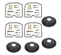 Kit Di Riparazione Carburatore Per Motocicletta Per Suzuki Bandit 600 GSF600 GSF600S/SU Y/K1/K2/K3/K4 2000-2004 Float Carb Parts Kit Di Riparazione Carburatore(Colore 2)