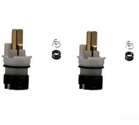 Kit di riparazione cartuccia rubinetto in ottone 5,5 cm a prova di perdite | Ottone e acciaio inossidabile adatto a rubinetti a due maniglie ferma gocciolamento include O-ring e guarnizioni in una