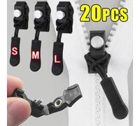 Kit di riparazione cerniera universale Testa cerniera staccabile istantanea rapida Sostituzione cursore cerniera per borse da giacca Cappotto cucito gratuito