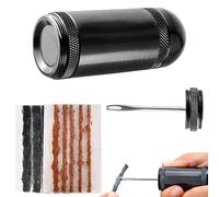 Kit Di Riparazione Dei Pneumatici Tubeless-Strumenti Di Riparazione Di Perforazione Durevoli, Progettazione Portatile Compatta, Configurazione Di Facile Utilizzo | Set Di Strumenti Per Ciclismo Per L'
