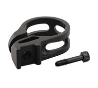 Kit di riparazione del morsetto del cambio con vite per X7 X9 X0 XX XO1 XX1 Thumb Shift Clamp Ring CNC Lega di Alluminio Bicicletta Deragliatore Morsetto Fix Nero Finitura opaca
