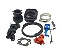 Kit di riparazione del morsetto dell'adattatore del collettore adatto for 340 345 350 346XP 351 353 motosega leva dell'acceleratore controllo carburatore guarnizione