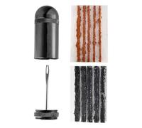 Kit di riparazione del tubeless - Kit patch di riparazione delle gomme per pneumatici per bici da strada | Plugger del contenitore di stoccaggio set per mountain bike, ciclismo su strada, tour d'avven