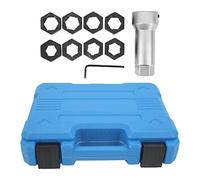 Kit di Riparazione della Filettatura Klatata, Filettatura del mandrino mandrino 10 Pezzi con 3/4x20 13/16x20 UNEF e M20 M22 M24 Filetto Rethreading Strumenti di ripristino per
