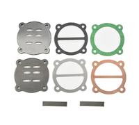 Kit di riparazione della valvola del compressore da 62 mm foro a foro per pistone con guarnizione della testa del cilindro e struttura in metallo, compatibile con
