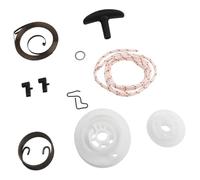 Kit di riparazione dell'avviamento a strappo for soffiatori for foglie BG86C SH56C con molle, nottolini, corda, maniglia, rondella e parti di ricambio della staffa