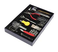 Kit di riparazione dell'orologio, kit di riparazione multi-orologio professionale Attrezzo di apertura della manica da 155 pezzi Set dispositivo di chiusura verso il basso coperchio inferiore aperto
