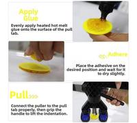 Kit Di Riparazione Denti Auto Con Strumenti PDR, Ventosa E Basi Di Colla Calda