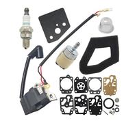 Kit di riparazione e ricostruzione del carburatore della bobina di accensione, guarnizione e filtro dell'aria, adatto for motore del decespugliatore GX35 GX 35