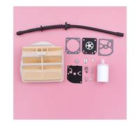 Kit di riparazione e ricostruzione del carburatore for motosega A F Line, adatto for modelli 445, 445E, 450 e 450E. Sostituisci il pezzo di ricambio.