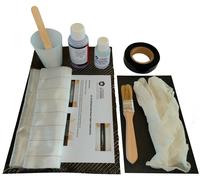 Kit di Riparazione Epossidica - Carbonio Per Tubi Fibres. Telaio Ciclismo