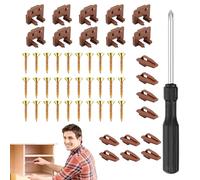 Kit di riparazione facile da installare, guide per comò, comodini, armadi, comodini, cucine, camere da, camerette, dormitori, hotel