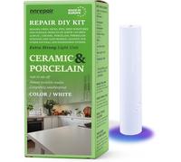 Kit Di Riparazione Fai Da Te per Ceramica E Porcellana, per Piccoli Danni, Bianc