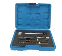 Kit di Riparazione Filettatura Bullone di Serraggio Iniettore 10 Pezzi Kit di Ricambio ad Alta Resistenza Kit Inserti Metriche per Motori CDi, Efficace per