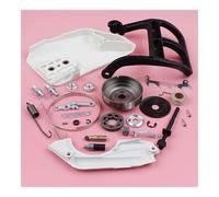 Kit di riparazione for dadi prigionieri della barra del nastro della motosega MS180 MS170 018 017 MS 180 170, freno catena, frizione, coperchio della ruota dentata, maniglia, tamburo, adatto for MS180