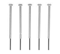 Kit Di Riparazione For Sax Piatto Di Precisione Da 5 Pezzi | 5 cacciaviti a testa piatta in metallo fissano le viti su flauto, sax piccolo con precisione