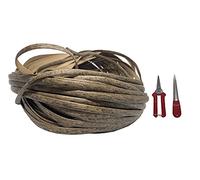 Kit di riparazione for tavolo e sedia in vimini color venature del legno (vimini + strumenti for lavorare a maglia), mobili in rattan, riparazione in vimini for dialogo (circa 230 piedi)