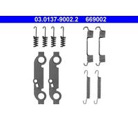 Kit di riparazione ganasce freno 03.0137-9002.2 ATE per MERCEDES-BENZ HECKFLOSSE