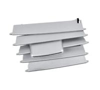 Kit Di Riparazione Griglia Uscita Della Presa D'aria AC Anteriore Centrale Sinistra Destra Per Benz Classe E Berlina W212 2009-2013 Bocchette Aria(Middle Left)