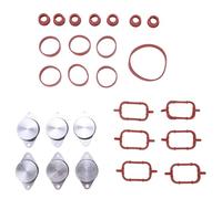 Kit di riparazione guarnizione collettore di aspirazione Swirl Flaps compatibile con M47 M57 20d 25d 30d sostituisce 11617790701