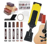 Kit Di Riparazione In Laminato - Mastice Per Riparazione In Laminato | Marcatore per 11 Colori per Pavimenti, Soluzione Impermeabile Verniciabile In Undici Colori Per Graffi E Macchie Su Mobili