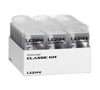 Kit di Riparazione Lezyne Classic con Scatola Espositiva da 24 Pezzi - Ideale per Ciclisti