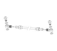 Kit di riparazione linea freno a disco idraulico Shimano - Include bulloneria e