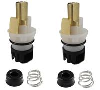 Kit di riparazione nucleo valvola per rubinetti a due maniglie RP25513 con parti in gomma stelo valvola RP4993 componenti di ricambio per rubinetto Fix (2 set)