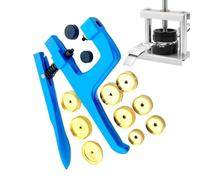 Kit di riparazione orologio - Sostituzione della batteria dell'orologio | Tocca indietro Set | Guarda lo strumento di stampa | Stampa caso orologio professionale | Gioielli per la pulizia