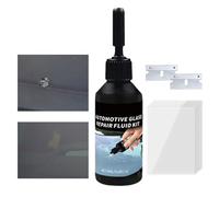 Kit di riparazione parabrezza | Kit di riparazione parabrezza auto incrinato, inclusi strumenti per prevenire la diffusione di liquidi di finitura trasparente per officina lungo la strada garage casa
