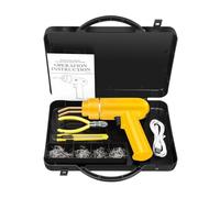Kit Di Riparazione Paraurti For Saldatrice Di Plastica Ricaricabile Con Cucitrice A Caldo Da 200 W Saldatore For Riparazione Di Plastica Riparazione Paraurti Auto Facile e Potente(Yellow)
