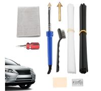 Kit di riparazione paraurti, il saldatore è dotato di una regolazione termica avanzata, che previene efficacemente i danni alle apparecchiature e offre prestazioni costanti. L'agonia della a