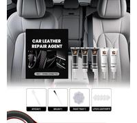 Kit Di Riparazione Pelle Per Interni Auto,Pasta Rinnova Cruscotto - Pasta per Rimozione e Ripristino di su Pelle per Mobili Scarpe Tappezzeria Stivali e Borsa