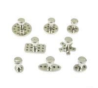 Kit di riparazione per ammaccature della carrozzeria dell'auto, con estrattori per colla e martello scorrevole, per danni causati dalla grandine, strumento di rimozione della vernice non dannoso