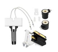 Kit di riparazione per asciugatrice a gas, include 279311 accenditore, bobine di gas 279834 e sensore di fiamma 338906.