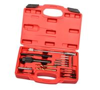 Kit di riparazione per auto, 16 pezzi di acciai al carbonio Glow, estrattore per preriscaldamento, veicoli, manutenzione acciai al carbonio, strumento di riparazione auto